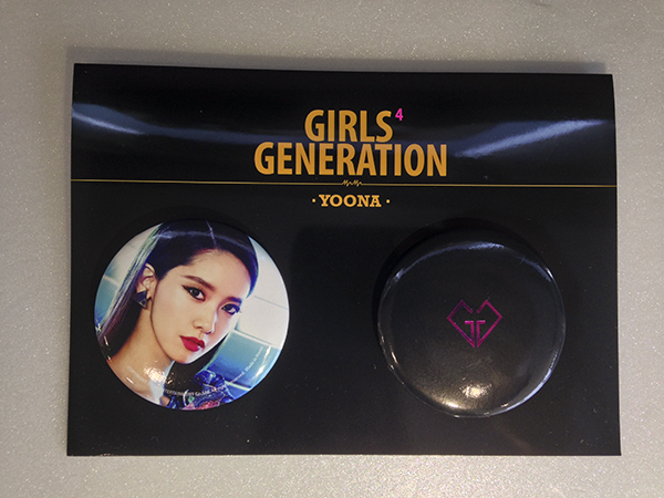 [SM Official Goods] Girls` Generation - Mr.Mr. Button Set (YoonA)